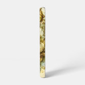 Gele en Groene ReuzenRozen Samsung Galaxy Hoesje (Linkerkant)