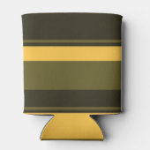  gele en groene strepen blikjeskoeler (Achterkant)