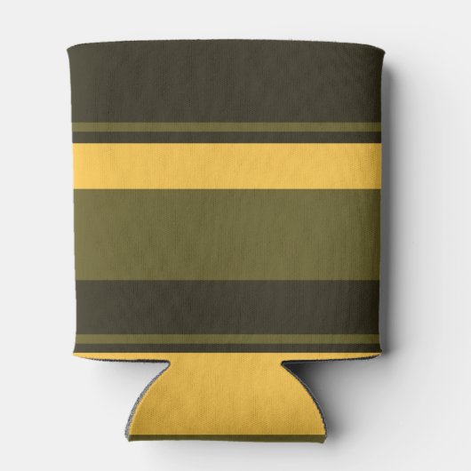  gele en groene strepen blikjeskoeler (Achterkant)