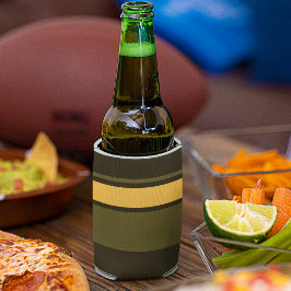  gele en groene strepen blikjeskoeler