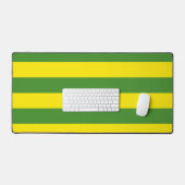 Gele en groene strepen bureaumat (Keyboard & Muis)