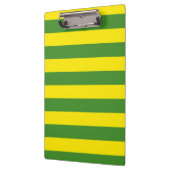 Gele en groene strepen klembord (Links)