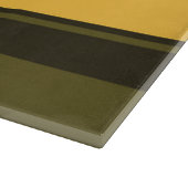  gele en groene strepen snijplank (Hoek)