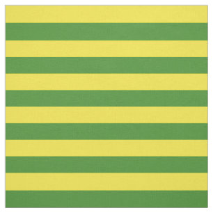 Gele en groene strepen stof