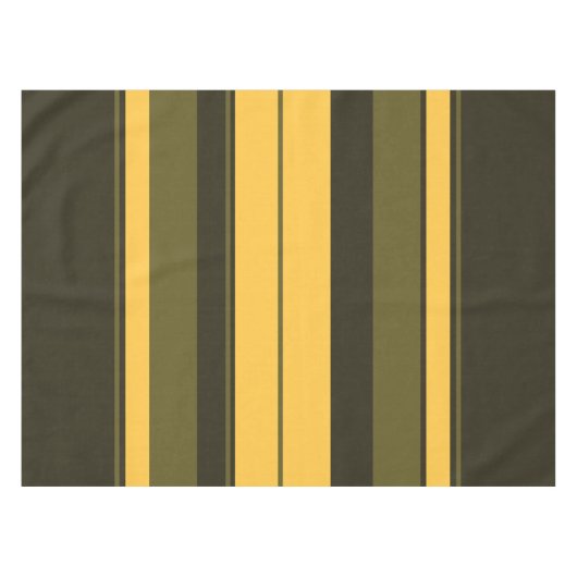  gele en groene strepen tafelkleed (Voorkant (Horizontaal))