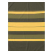  gele en groene strepen tafelkleed (Voorkant)