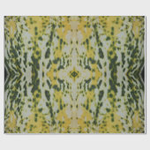 Gele en Groene Zucchini Cadeaupapier (Vlak)