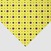 Gele en multidimensionele poolpunten tissuepapier (Detail)