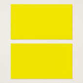 Gele en oranje abstracte vormen overlappen elkaar  visitekaartje (Voorkant /achterkant)