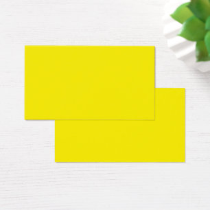 Gele en oranje abstracte vormen overlappen elkaar  visitekaartje