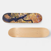 Gele en oranje bladeren persoonlijk skateboard (Horizontaal)