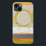 Gele en Oranje cirkels op Multicolored Achtergrond Case-Mate iPhone Case<br><div class="desc">June Erica Vess is de kunstenaar achter dit geweldige kunstwerk. Gele en oranje cirkels rusten op een veelkleurige achtergrond. Een uniek werk,  dit zou een groot douaneontwerp voor vele producten Zazzle maken. Bestel er snel zelf een!</div>