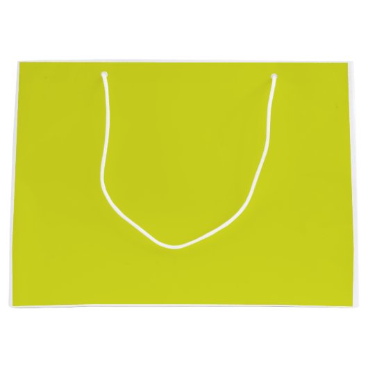 Gele en oranje geometrische vormen zijn gerangschi groot cadeauzakje (Voorkant)