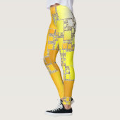 Gele en Oranje Leggings (Links)