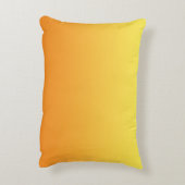 "Gele en Oranje ombre" Decoratief Kussen (Achterkant (Verticaal))