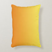 "Gele en Oranje ombre" Decoratief Kussen (Voorkant(Verticaal))