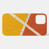 Gele en oranje vloerbedekking Case-Mate iPhone case (Achterkant (horizontaal))