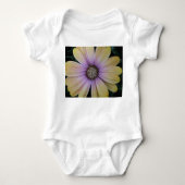 Gele en paarse margrietbloem romper (Voorkant)