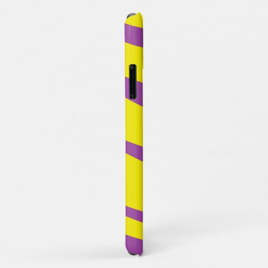 Gele en Paarse telefooncel Apple Samsung Android Case-Mate iPhone Case (Achterkant/rechts)