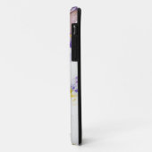 gele en paarse waterverf achtergrond Case-Mate iPhone case (Achterkant/links)