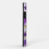 gele en paarse waterverf achtergrond Case-Mate iPhone case (Achterkant/rechts)