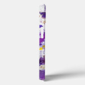 gele en paarse waterverf achtergrond Case-Mate iPhone case (Achterkant / Rechts)