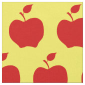 Gele en rode appels stof (Close Up)