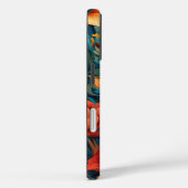 Gele en rode bloemen Botanische Print Case-Mate iPhone Case (Achterkant / Rechts)