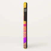 Gele en rode golven Case-Mate iPhone case (Achterkant/links)