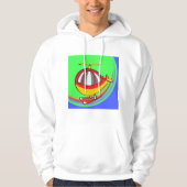 Gele en rode helikopter hoodie (Voorkant)