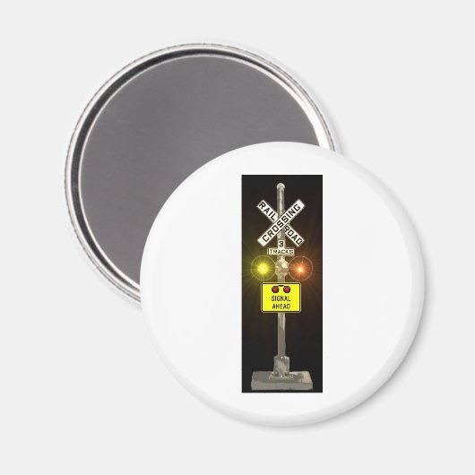 Gele en rode signalen magneet (Voorkant / Achterkant)