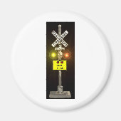 Gele en rode signalen magneet (Voorkant)