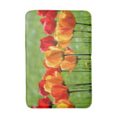 Gele en rode tulpen badmat (Voorkant Verticaal)