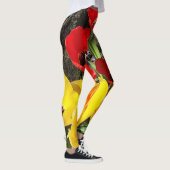 Gele en rode tulpen leggings (Rechts)