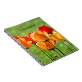 Gele En Rode Tulpen Notitieboek (Rechterzijde)