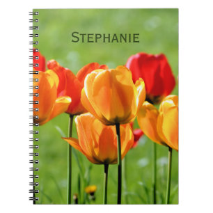 Gele En Rode Tulpen Notitieboek