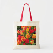 Gele en rode tulpen tote bag (Voorkant)