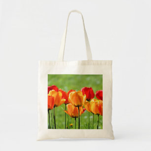 Gele En Rode Tulpen Tote Bag