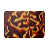 Gele en rode vlekken lijken wazig met defect badmat (Voorkant)