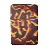 Gele en rode vlekken lijken wazig met defect badmat (Voorkant Verticaal)