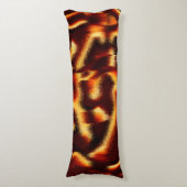 Gele en rode vlekken lijken wazig met defect lichaamskussen (Voorkant Verticaal)