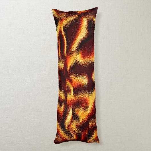 Gele en rode vlekken lijken wazig met defect lichaamskussen (Achterkant (Verticaal))