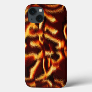 Gele en rode vlekken zien er wazig uit met defect Case-Mate iPhone case