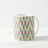 Gele en roze eicellen koffiemok (Voorkant rechts)