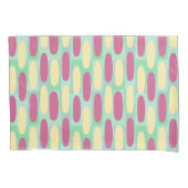 Gele en roze eicellen kussensloop (Voorkant)