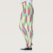 Gele en roze eicellen leggings (Links)