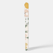 Gele en Roze Hibiscus bloem Botanisch Case-Mate iPhone Case (Achterkant / Links)