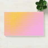 Gele en roze post-it notities met glans post-it® notes (Kantoor)