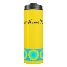 Gele en turquoise groene sterren