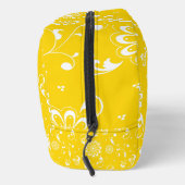 GELE EN WITTE BLOEMEN EN BLADEREN TOILETTASJE (Rechts)